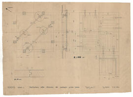 V.B.P.G; 資料名称:Particolare della chiusura del passagio primo piano; 縮尺:1:1,10