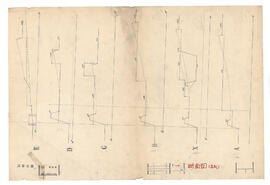 浜宮公園; 資料名称:断面図（造成）; 縮尺:1:100