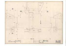 大島町立　第五中学校・校舎; 資料名称:WD-04; 縮尺:1:1