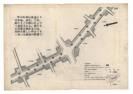 [大島元町計画]; 資料名称:平面; 縮尺:1:500