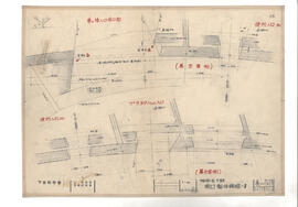 宇宙科学館; 資料名称:階段-E 下部 開口躯体詳細-1; 縮尺:1:20