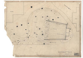 ESPOSIZIONE BIENALE INTERNATIONALE D'ARTE PADIGLIONE GIAPPONESE; 資料名称:Pianta piano terreno; 縮尺:1:100