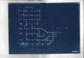[日佛会館]; 資料名称:會館横断面ロ; 縮尺:1:100