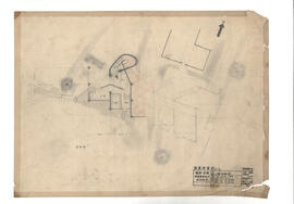 海星学園; 資料名称:1階平面図; 縮尺:1:200