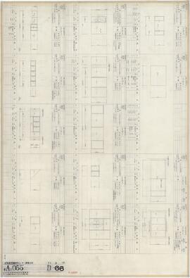 自動車労連教育センター新築工事; 資料名称:; 縮尺:; 資料作成年月日:71-3-15