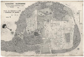 PADIGILIONE GIAPONESE; 資料名称:Pianta del fabbricato a q. 113 e sistemazion del giardino; 縮尺:1:50