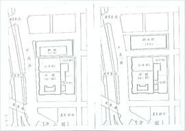 [日本銀行の配置図]