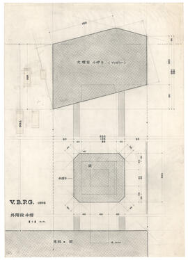 V.B.P.G; 資料名称:外階段手摺; 縮尺:1:1