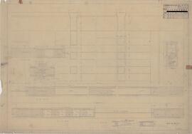 日本無尽株式會社渋谷支店；資料名称:扉框現寸図；縮尺:1:1；作成年月日:昭和26年3月9日