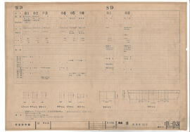 宇宙科学館; 資料名称:建具 3 建具表NO3; 縮尺:1:100