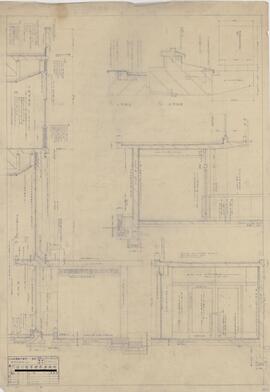 日本無尽株式会社立川支店；資料名称:標準矩形図(2)；縮尺:1:20；作成年月日:昭和26年4月27日