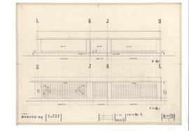 大島町立　差木地小学校・校舎; 資料名称:ブロック割 2.; 縮尺:1:50