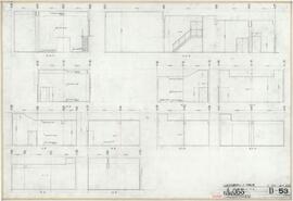 自動車労連教育センター新築工事; 資料名称:展開図; 縮尺:; 資料作成年月日:71-3-15