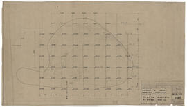 BIENNALE DI VENEZIA PADIGLIONE GIAPPONESE; 資料名称:PIANTA QUOTATA PLAMTE COTEE; 縮尺:1:100