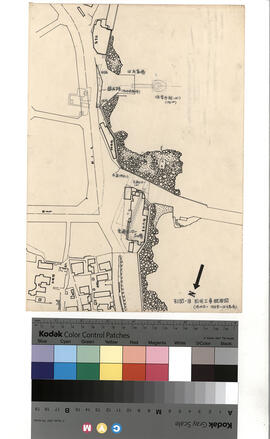 [大島元町計画]; 資料名称:別図-3 前浜工事概要図（湊地区・待合室?旧舟着場）