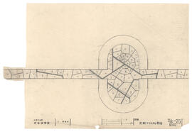 大島町役場　庁舎・図書館; 資料名称:詳細 玄関クリスタル割付; 縮尺:1:5