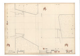 大島町役場　庁舎・図書館; 資料名称:詳細・コンクリート AW-12; 縮尺:1:1