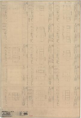 自動車労連教育センター新築工事; 資料名称:R階平面図; 縮尺:1:200; 資料作成年月日:71-3-15