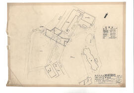 海星学園; 資料名称:配置図; 縮尺:1:500