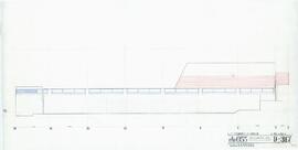 自動車労連教育センター新築工事; 資料名称:ボーリング場(7); 縮尺:1:50; 資料作成年月日:72-2-