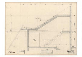 大島町役場　庁舎・図書館; 縮尺:1:20