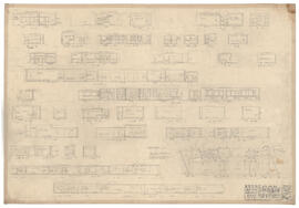 海星学園; 資料名称:屋階室内展開図; 縮尺:1:100